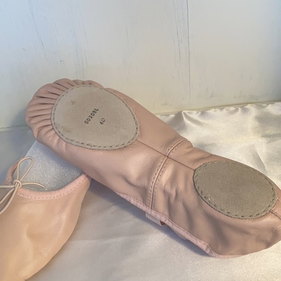 Bloch, Prolite II Leather, pink size 6, the very softest leather ballet slippers - Picture 3 of 6